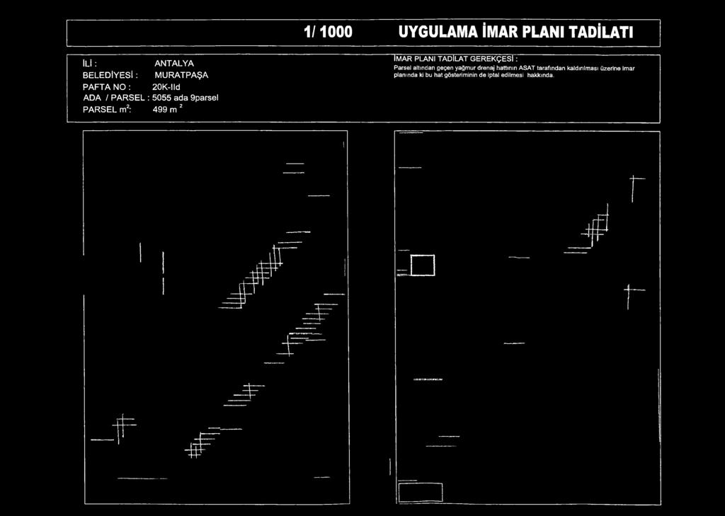 yağmur drenaj hattının ASAT tarafından kaldırılması