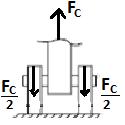 Şekildeki pedalın C bağlantısında 6 mm çapında pim kullanılmıştır. P= 500N olduğuna göre; a) C Pimindeki ortalama kayma gerilmesini, b) C piminin geçtiği deliklerdeki yatak gerilmelerini hesaplayınız.
