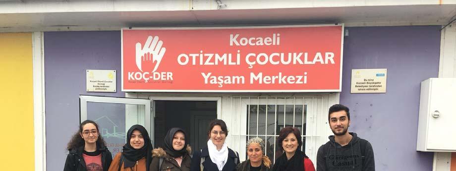 KOÇDER(KOCAELİ OTİZMLİ ÇOCUKLAR DERNEĞİ) GÖRÜŞMESİ Grubumuz KOÇDER yetkilileri ile iletișime