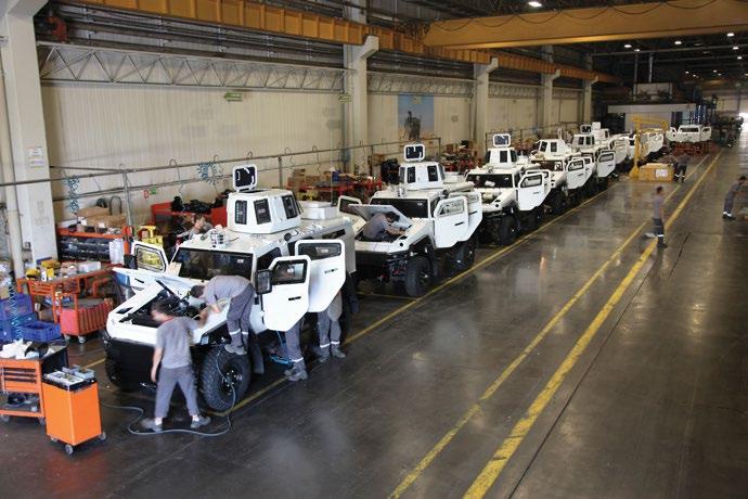 Otokar, zırhlı araç üretiminde yaptığı teknoloji ve üretim yatırımları ile bugün dünyanın sayılı ve önde gelen zırhlı araç üretim merkezlerinden biri