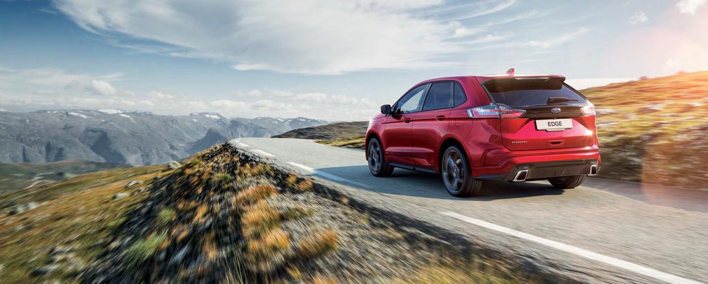 Keşfetmeye Hazır Olun. Yeni Ford Edge, hem sunduğu üstün performansı hem de sahip olduğu sürüş destek teknolojileriyle, kullanıcılarına keyifli ve güvenli yolculuklar sunuyor.