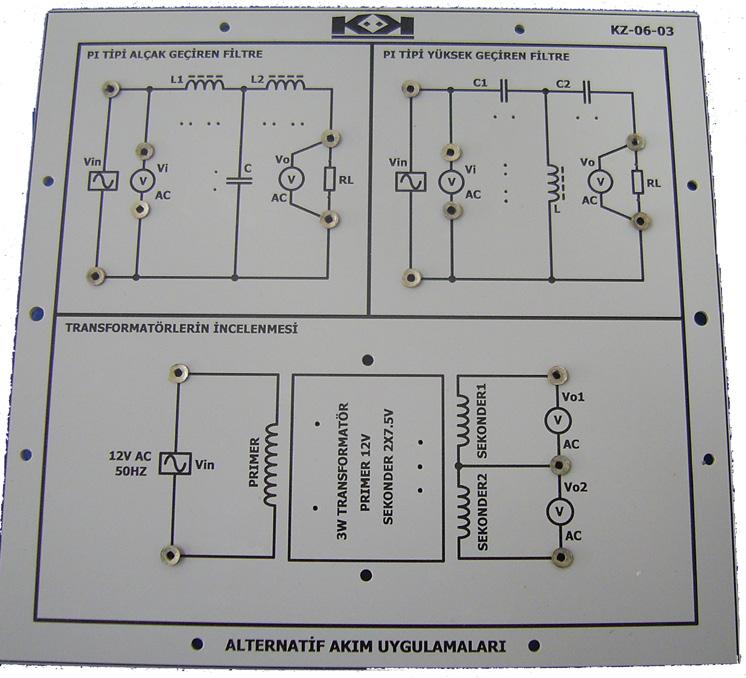 EC-14-05 Temel Elektrik Elektronik Eğitim Seti