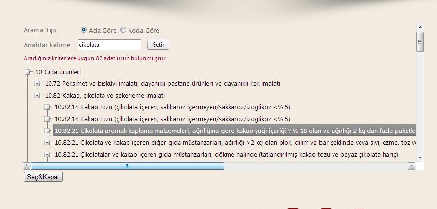 Sayfa : 23/36 Şekil 40 Yıllık Tüketim Kapasitesi Seç Ekranı(2) Firma kendine uygun bir şekilde Şekil 41 deki alanları doldurarak