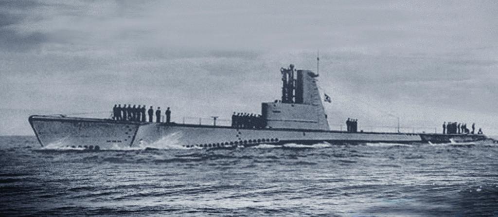 II. Dünya Savaşı nın sonuna kadar Java ve Güney Çin Denizi nde üç keşif görevi icra eden denizaltı, 1946-49 yılları arasında bağlı bulunduğu Pasifik Filosu ndaki hizmetini tamamladı.