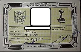 Süresi Geçerli Pasaport Mavi Kart Geçici Kimlik Belgesi (Yeni kimlik çıkartmak için) KKTC Kimlik