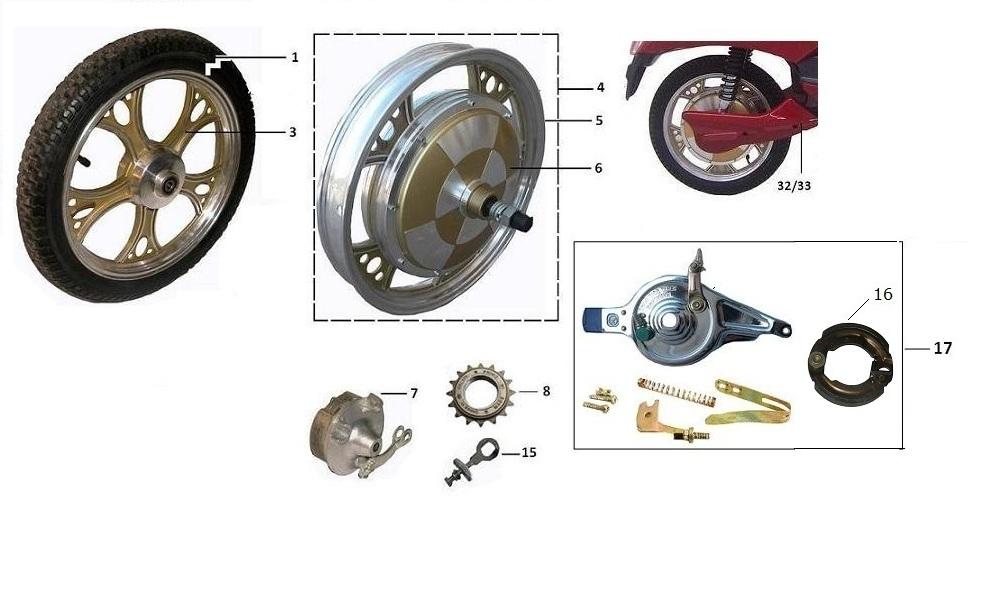 24 M-TEKERLEK YMS051Y01Q40C01 ELEKTRİK MOTORU İÇ 1 1150,34 1357,40 YMS051Y01Q40004 ELEKTRİK MOTORU 6 1 1497,06 1766,53 YMS051D26D26327 FREN BALATASI ARKA 16 1 60,76 71,70 YMS051D26468301 FREN