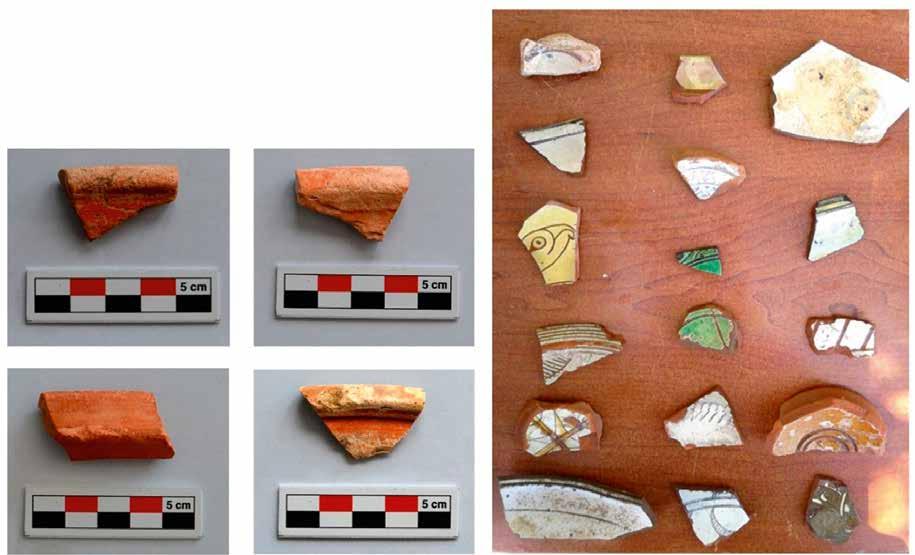 Bu dalgakıranların doğusunda ve batısında liman yapısıyla ilişkilendirilebilecek temel seviyesinde korunmuş yapı kalıntılarına rastlanmıştır (Fig. 3-5).