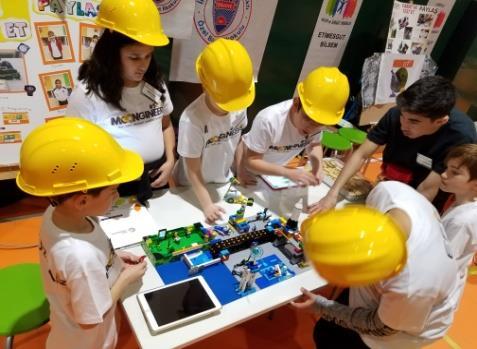 .. LEGO ROBOTİK VE KODLAMADA BAŞARI 30 Mart Cumartesi günü gerçekleşen Minik Bilim