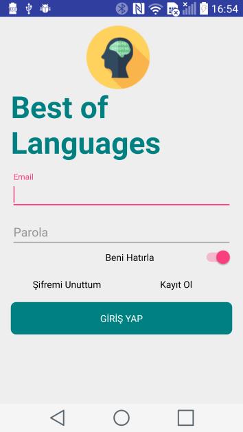 Kullanıcın parola bilgileri veri tabanında Hash Fonksiyonu ile şifrelendikten sonra kaydedilmektedir. 3.2 Giriş Sayfası Şekil 4.