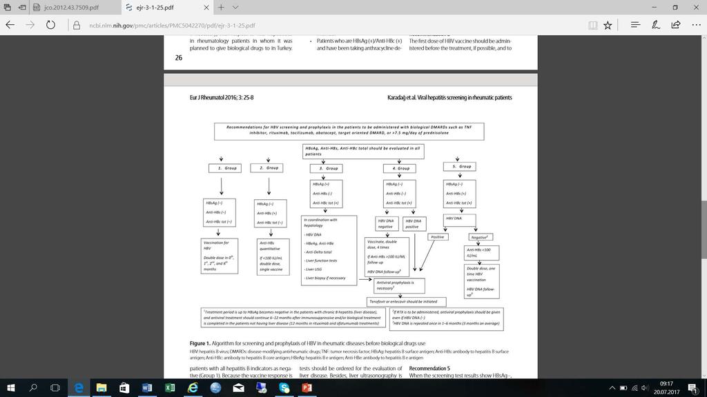 Hepatit B aşısı Seronegatif risk