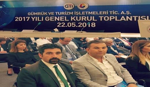 DİTSO GÜMRÜK VE TURİZM İŞLERMELERİ A.Ş GENEL KURULU NDA Odamızın ortaklığı bulunduğu Gümrük ve Turizm İşletmeleri Anonim Şirketi nin 22.05.