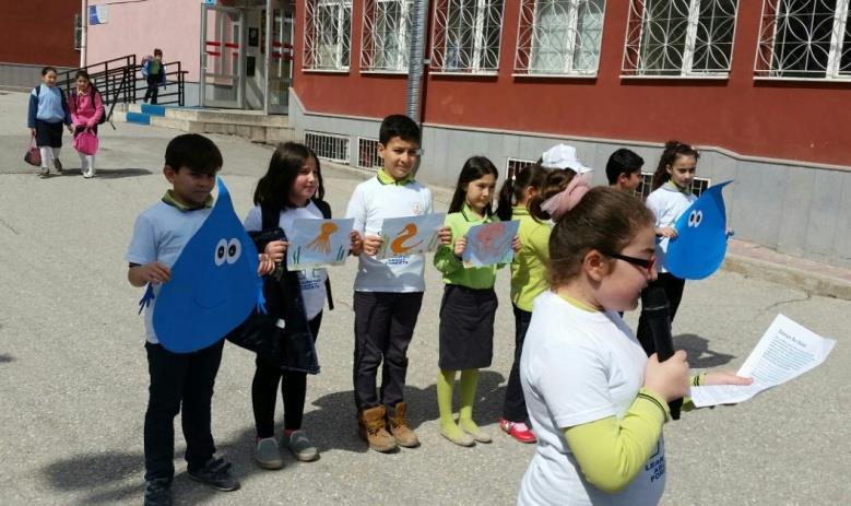 22 Mart Dünya Su Günü ile ilgili okulumuz