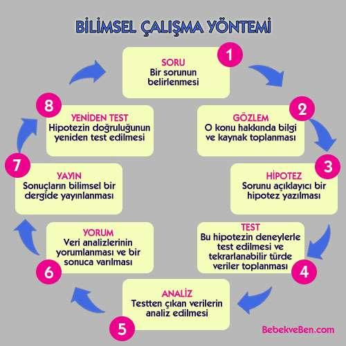 Bilimsel Yöntem Basamakları (Bilimsel Yöntem kanıtlanmış bilgi