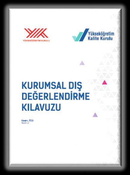 Dış Değerlendirme ve Kurumsal Geri Bildirim Raporu Dış Değerlendirme: Yükseköğretim