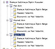 İlgili başlık üzerinde sağ click ile belge eklenebilir. TEŞEKKÜRLER.