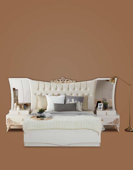 Chest of Drawers With Mirror Bedside Bedstead