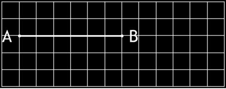 AB doğru parçasının uzunluğu 9 br