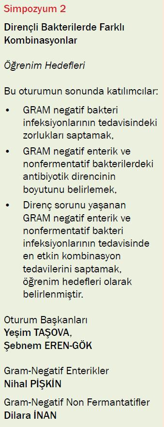 Sunum Planı - Öğrenim Hedefleri Gram negatif bakteri infeksiyonlarının tedavisindeki zorluklar Gram negatif enterik bakterilerdeki