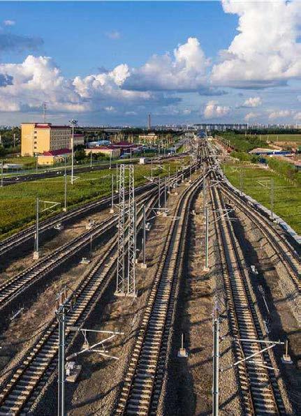 genelinde tren sektörüne hizmet vermektedir.