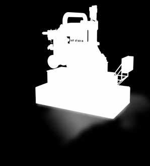 12 MW'a kadar güç çıkışı 530 C/985 F dereceye kadar giriş sıcaklığı 0,06 bar (a)/8,7 psi yoğuşma Uzunluk yaklaşık 8 m/26,2 ft (jeneratör dahil) Genişlik 4 m/13,1 ft Yükseklik 4 m/13,1 ft Yoğuşma tipi