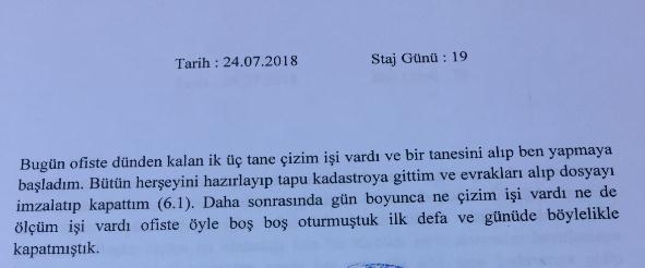 Bu örnekte iki üç tane ve öyle boş boş oturmuştuk ilk defa yazımları yazım dilinin