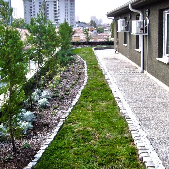 ARTIK ÇATINIZDA Teras Bahçeler HAYAT VAR Kentlerimizin hızlı gelişimi sonucunda çevremiz, büyük ölçüde beton ve asfaltla kaplandı.