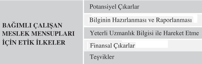 ULUSLARARASI DENET M STANDARTLARI KAPSAMINDA BA IMSIZ DENET M Ba ml çal flan meslek mensubu karfl laflt tehditler karfl s nda öncelikle iflletme içindeki çözüm yollar n aramal gerekli oldu unda ise