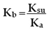 K = [HA] [OH - ] [A - ] [H 2 O] K x [H 2 O] =