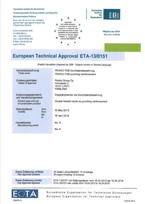 Kayma Kamalarının Kalite Sertifikasyonu üretici firmanın ürününün Avrupa Birliği Standartları ile tam uyumlu