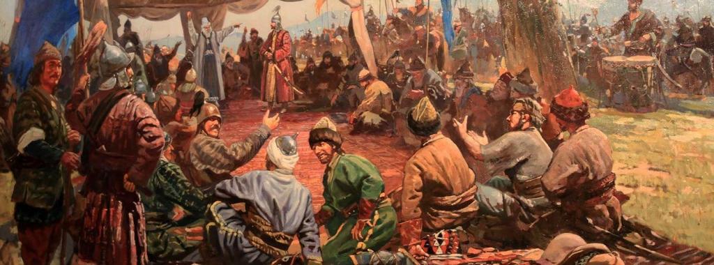 II. Kök Türk Devleti zamanında da Kapgan Kağan yine Orta Asya daki tüm Türk boylarını bir bayrak altında toplayarak gücüne güç katmıştır.