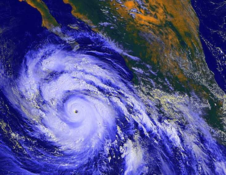 Siklonlar: atlantik, pasifik ve hint okyanusunda görülür.