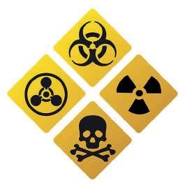 Potansiyel tehlike durumlarında ; G4, Aktif Karbon Filtre, Nükleer HEPA Filtre kullanılır.