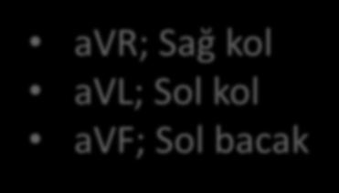 avf; Sol bacak