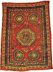 Carpet in the Aq Qoyunlu Turkmen Period Octagon medallion As researchers state, octagon medallions used in carpets, gets its roots from Central Asia carpet weaving.
