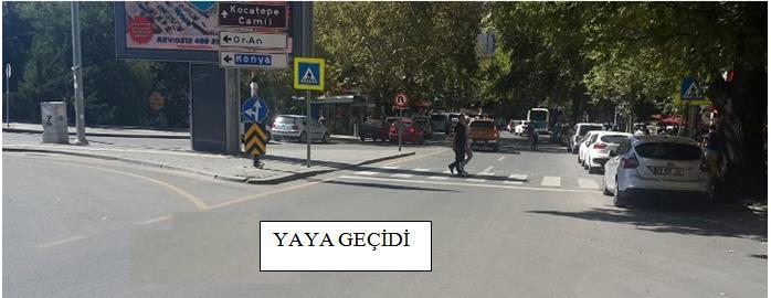 3 DEĞERLENDİRME: Dosyada mevcut bilgi, belge ve taraf beyanları ile aracın ve yayanın geliş ve gidiş yönleri, trafik akış durumu (yoğunluğu), çarpma