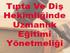 TIPTA VE DİŞ HEKİMLİĞİNDE UZMANLIK EĞİTİMİ YÖNETMELİĞİ