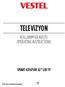 TELEViZYON KULLANIM KILAVUZU OPERATING INSTRUCTIONS SMART 42FA7500 42 LED TV