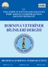 BORNOVA VETERİNER BİLİMLERİ DERGİSİ