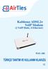 Kablosuz ADSL2+ VoIP Modem