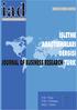 iad İŞLETME ARAŞTIRMALARI DERGİSİ JOURNAL OF BUSINESS RESEARCH TURK ISSN: 1309-0712 Yıl / Year Cilt / Volume Sayı / Issue isarder.com & isarder.