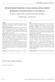 PREMATÜRE RETÝNOPATÝSÝ: 2 YILLIK TARAMA SONUÇLARIMIZ. Retinopathy of Prematurity: Results of 2 years follow up