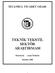 İSTANBUL TİCARET ODASI TEKNİK TEKSTİL SEKTÖR ARAŞTIRMASI