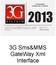3G Sms&MMS GateWay Xml Interface