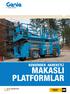 KENDİNDEN HAREKETLİ MAKASLI PLATFORMLAR