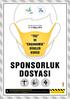 SPONSORLUK BİLGİLERİ