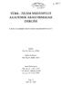 Editöı : Prof. Dr. Mehmet AYDIN. Editör Yardımcısı: Yrd. Doç. Dr. Alunet ARAS. Yayııı Sekreter1jası: