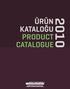 ÜRÜN KATALOĞU ÜRÜN KATALOĞU PRODUCT CATALOGUE