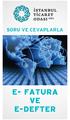 E- FATURA VE E-DEFTER