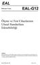 EAL EAL-G12. Ölçme ve Test Cihazlarının Ulusal Standartlara zlenebilirli i. Avrupa birli i. Referans Yayın