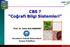 CBS? Coğrafi Bilgi Sistemleri